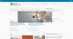 Desktop Screenshot of maplecroft.com